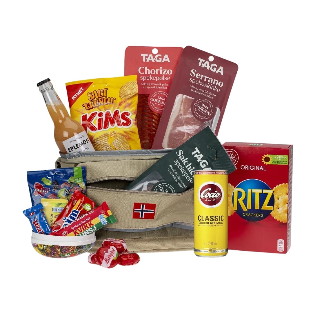 Retro Kjølebag Med Påskesnadder