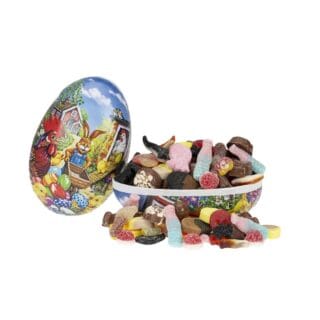 Påskeegg 18 cm Smågodt og Sjokolade