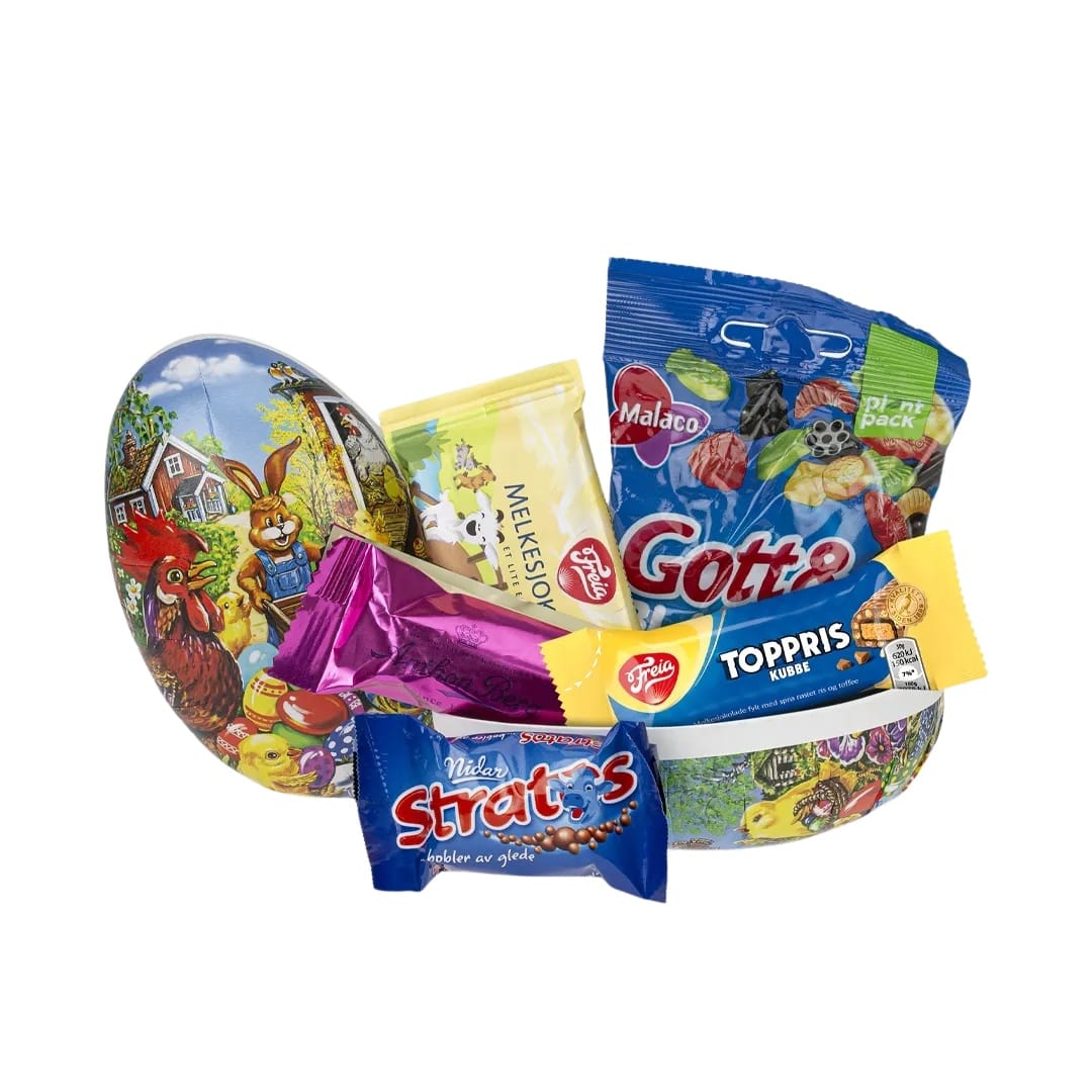 Påskeegg 12 cm Klassikere