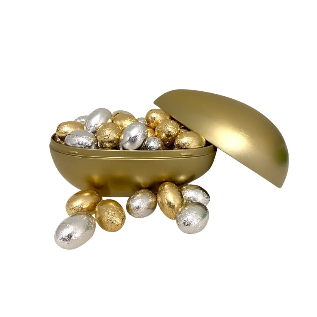 Gullegg Med Italienske Sjokoladekuler 15 cm